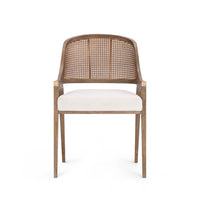 Eden Driftwood & Linen Dining Chair