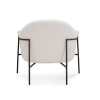 Lauren Cream Performance Chenille Accent Chair