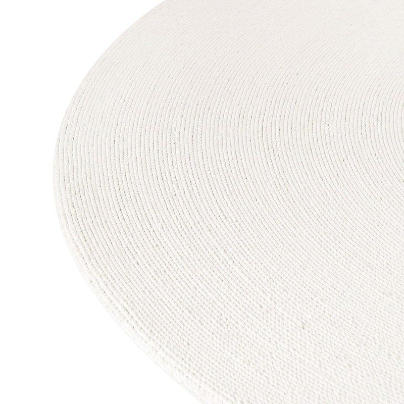 Shai 50" Cotton White Rope Dining Table