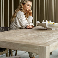 Audrey 92" Indoor-Outdoor Dining Table