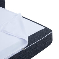 Ryan 91.1” Black Performance Boucle Sofa Bed