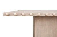 Reef 85" White Oak Rectangular Dining Table