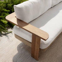 Halston 95" Peformance Boucle Outdoor Sofa