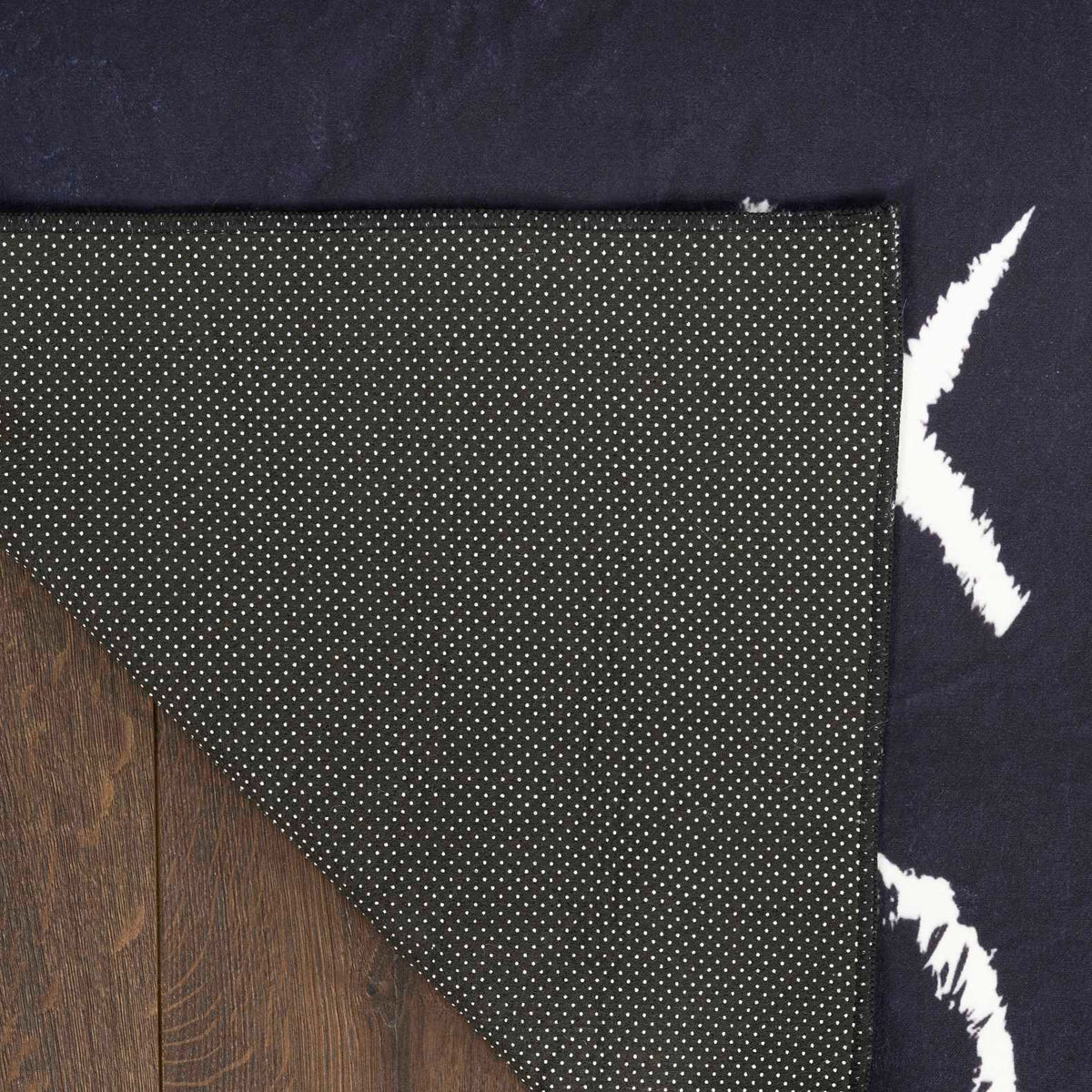 XO Black Area Rug