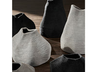 Jaden Hand-woven Rope in White Wash Urn (Available in 3 Sizes)