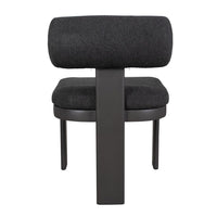 Verah Charcoal Outdoor Armless Dining Chair