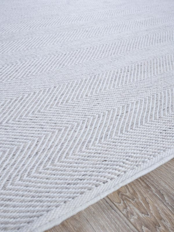 Hamptons Grey/Ivory Outdoor Area Rug - Elegance Collection