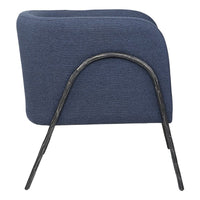 Netta Blue Denim Accent Chair
