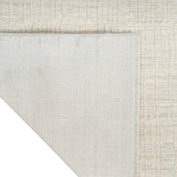 Agatha Modern Silver Ivory Area Rug