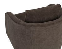 Wexford Rich Chocolate Swivel Accent Chair