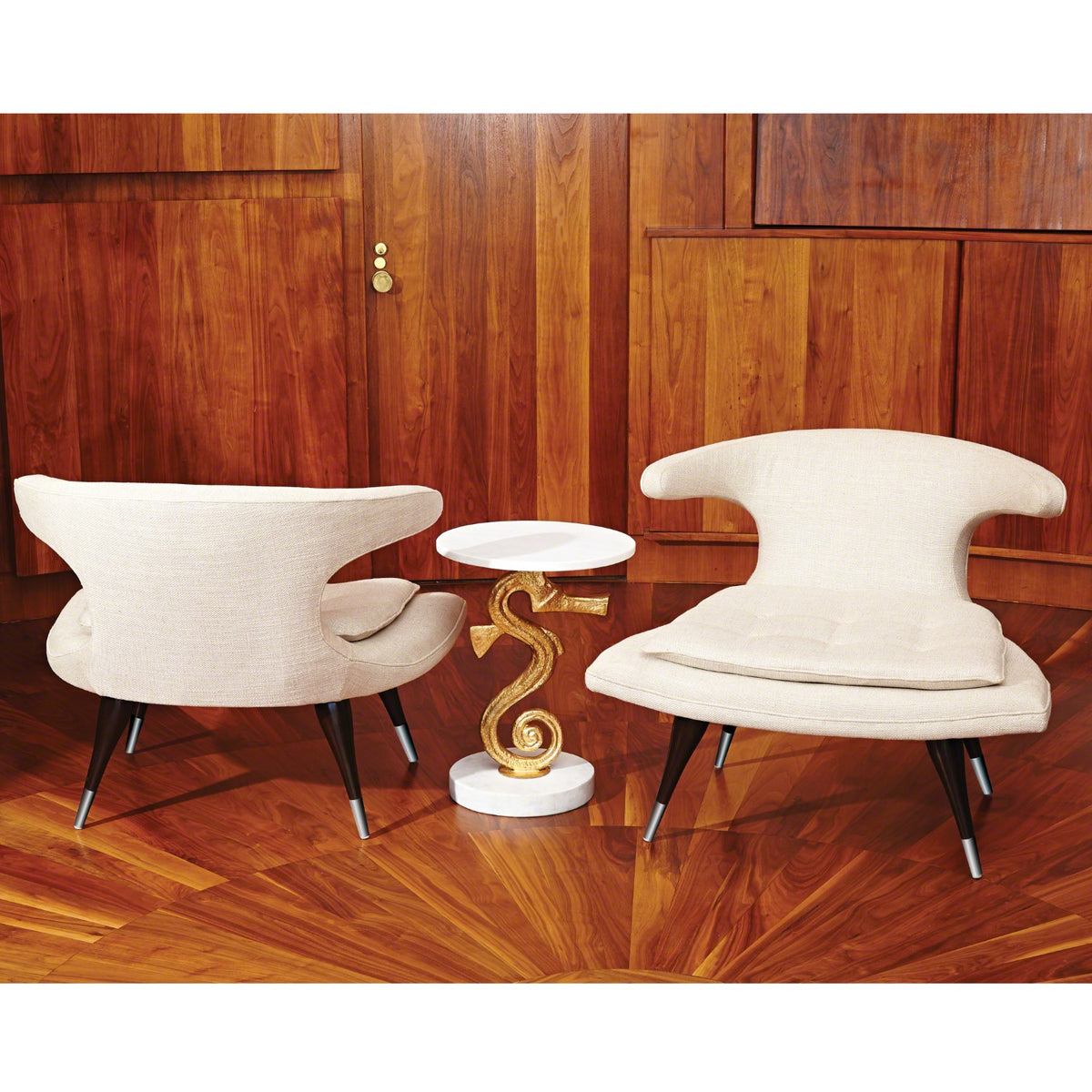 Helene Windsor Woven Accent Chair