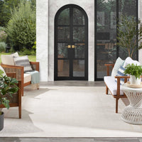 Ainslee Indoor/Outdoor Ivory & Gold Area Rug - Elegance Collection