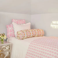 Adeline Pink Twin XL Headboard Pillow