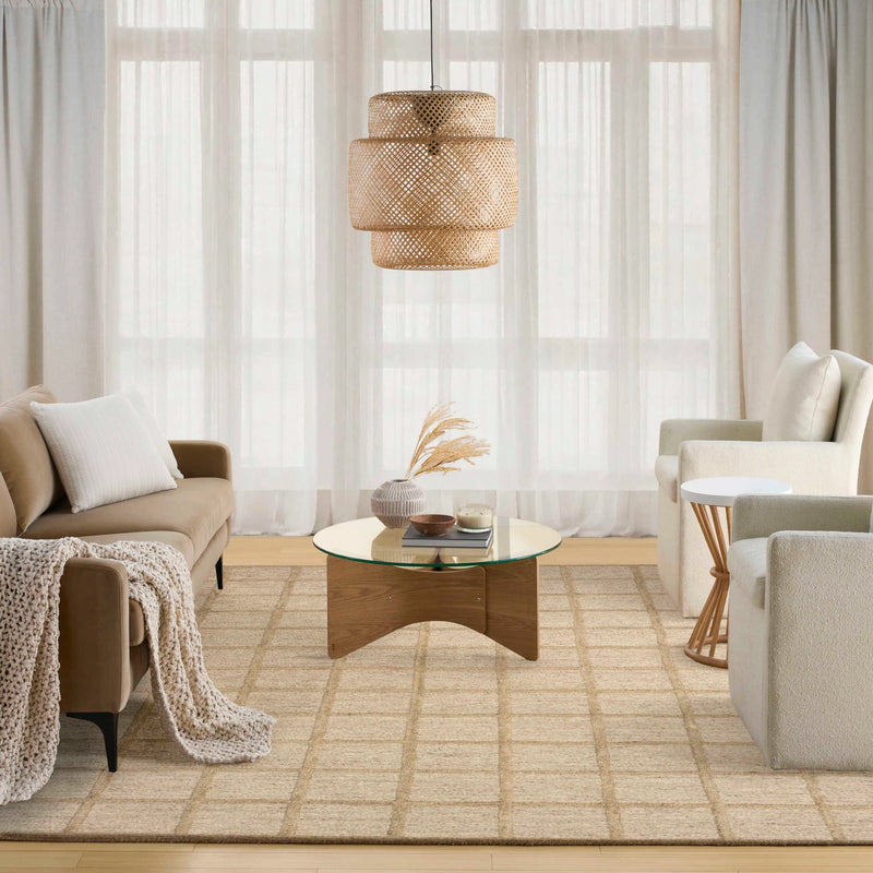 Marian Camel Wool Area Rug