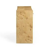 Ada 54" Natural Burl Console Table