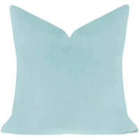 Serenity Blue Velvet Pillow (3 Sizes Available)