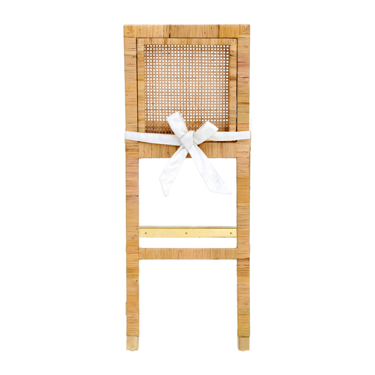 Arimo Rattan Performance Fabric Counter Stool