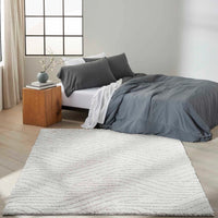 Anna Modern Silver Grey Area Rug