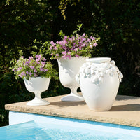 Villa White Matte Limone Urn (2 Sizes Available)