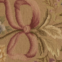 Taylor Vintage Taupe Floral 19" x 25" Throw Pillow
