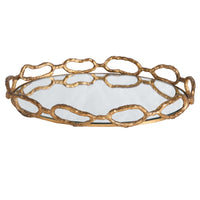 Links Gold Iron Tray