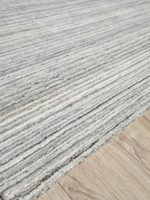 Ritchie Ivory/Grey Hand Loomed Area Rug - Elegance Collection