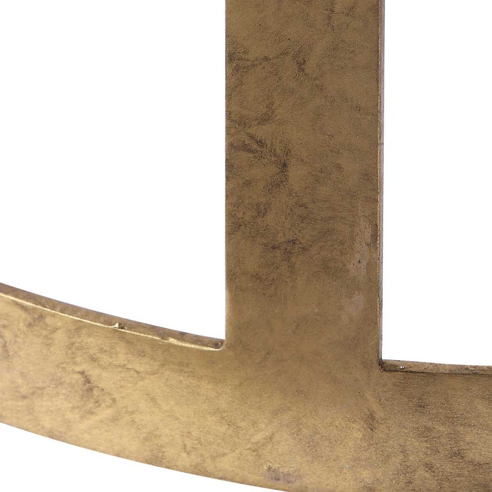 Crystal Off White Linen Counter Stool With Antique Gold Frame