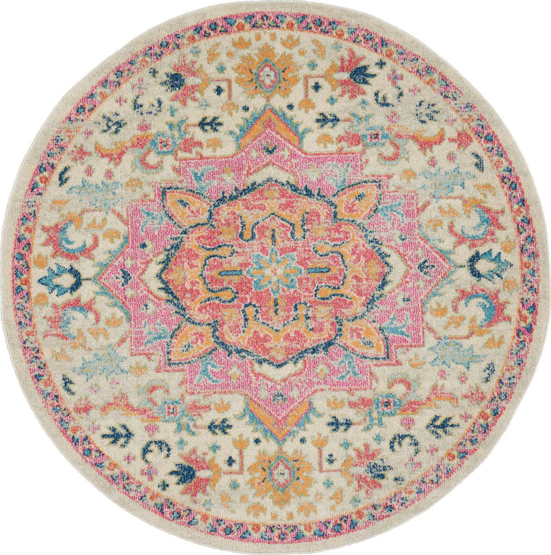 Sprout Ivory/Pink Area Rug