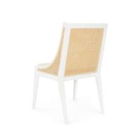 Aspen White Linen Chair
