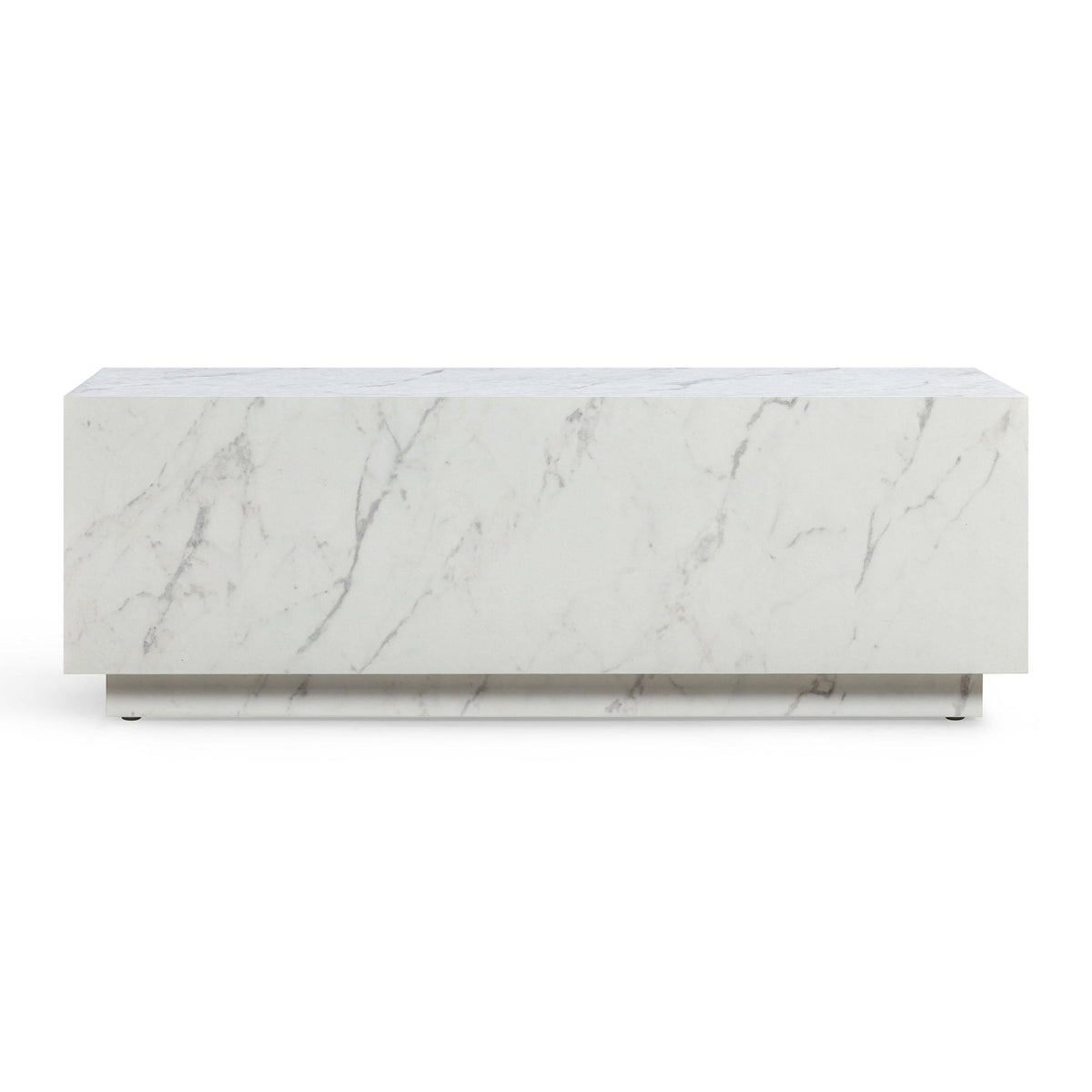 Tye White 47" Rectangular Coffee Table