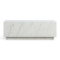 Tye White 47" Rectangular Coffee Table