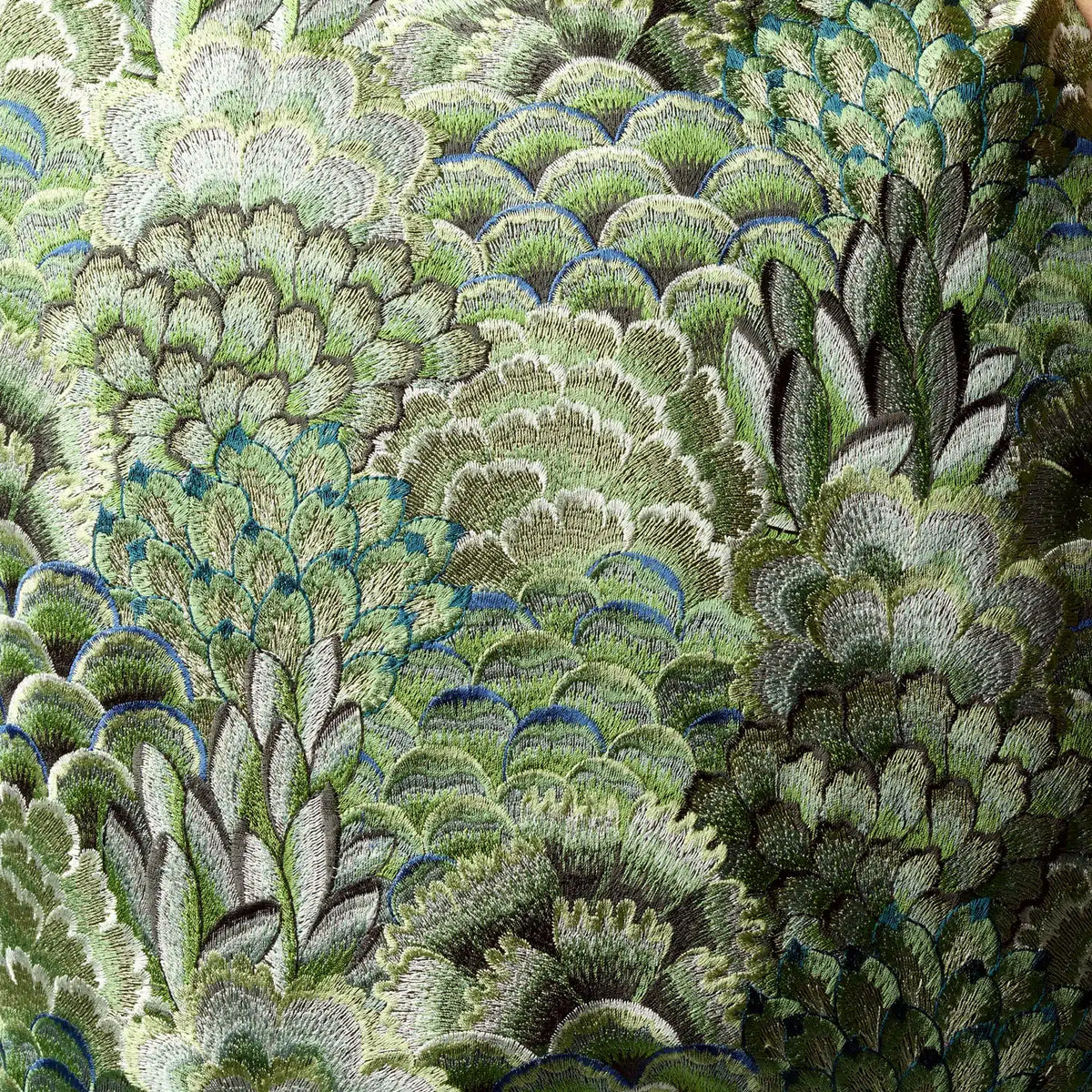 Cameron Superior Quality Luxurious Green Pillow