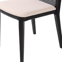 Cane Black Dining Chair (Set of 2)