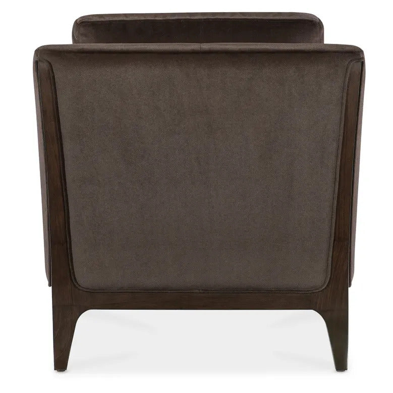 Hudson Elegant Brown Accent Chair