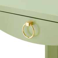 Maylee 47.25" Green & Gold Console/Desk