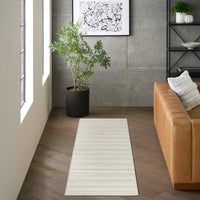 Martha Multi Weave Ivory Area Rug