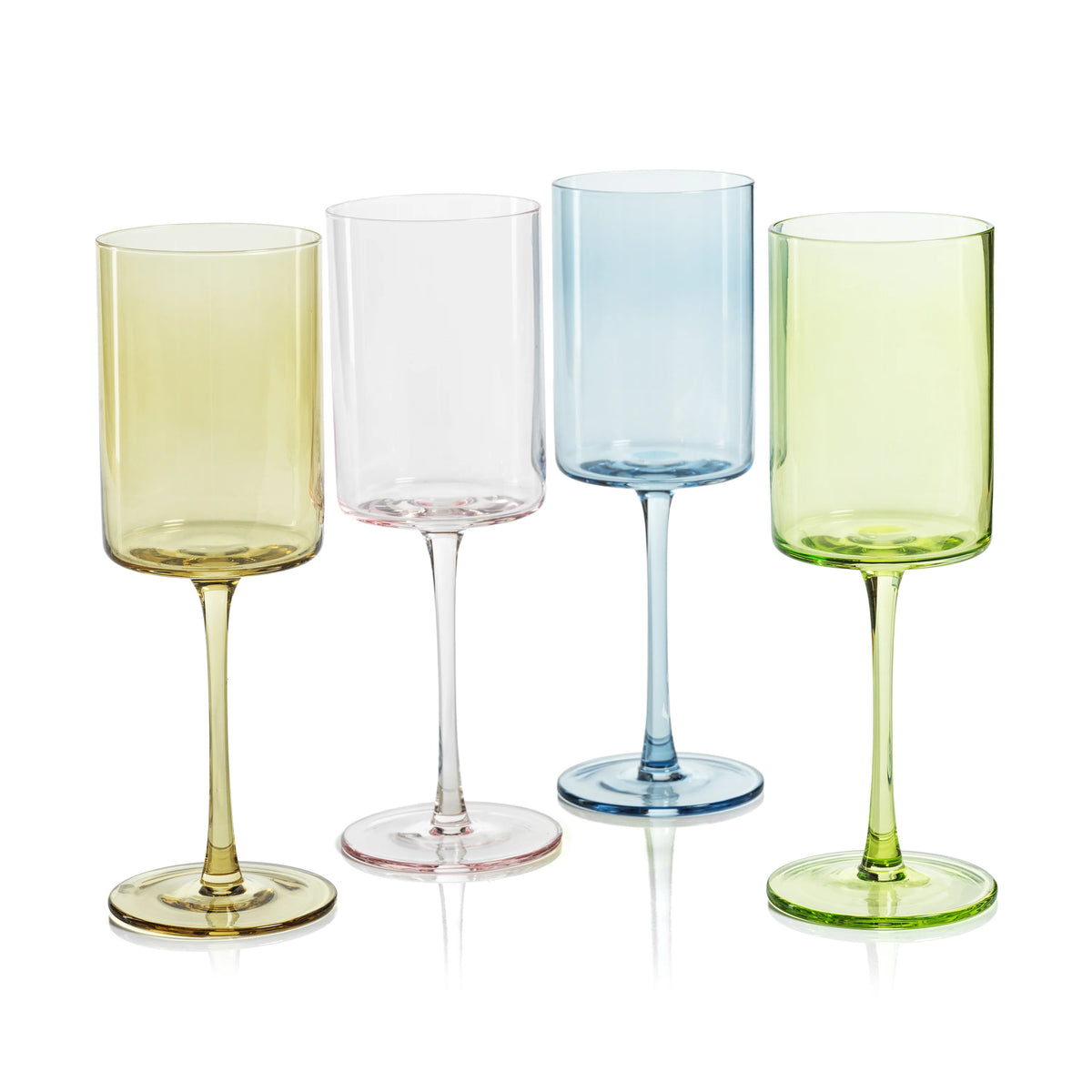 Fruttuoso Light Blue Champagne Flute - Set of 12