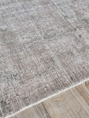 Penelope Silver/Taupe Hand Loomed Area Rug - Elegance Collection