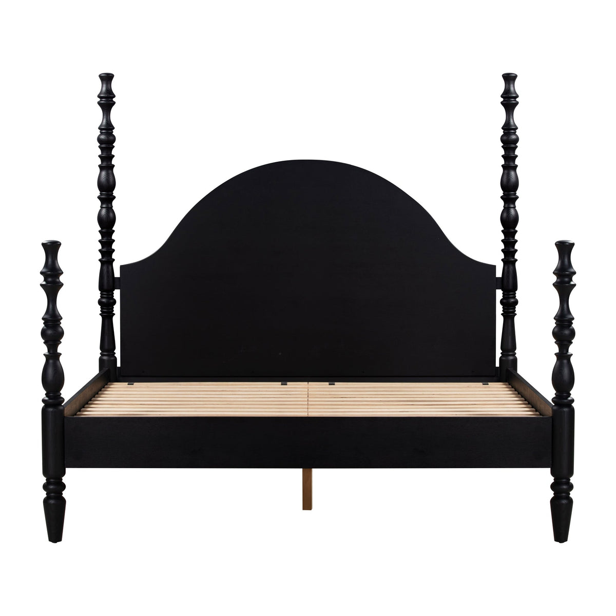 Rosalie Black Ash Bed