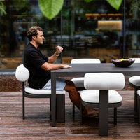 Verah White Indoor/Outdoor Dining Chair