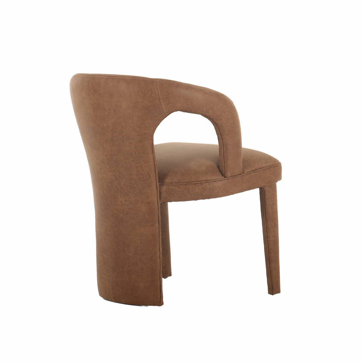 Omi Cognac Leather Dining Chair