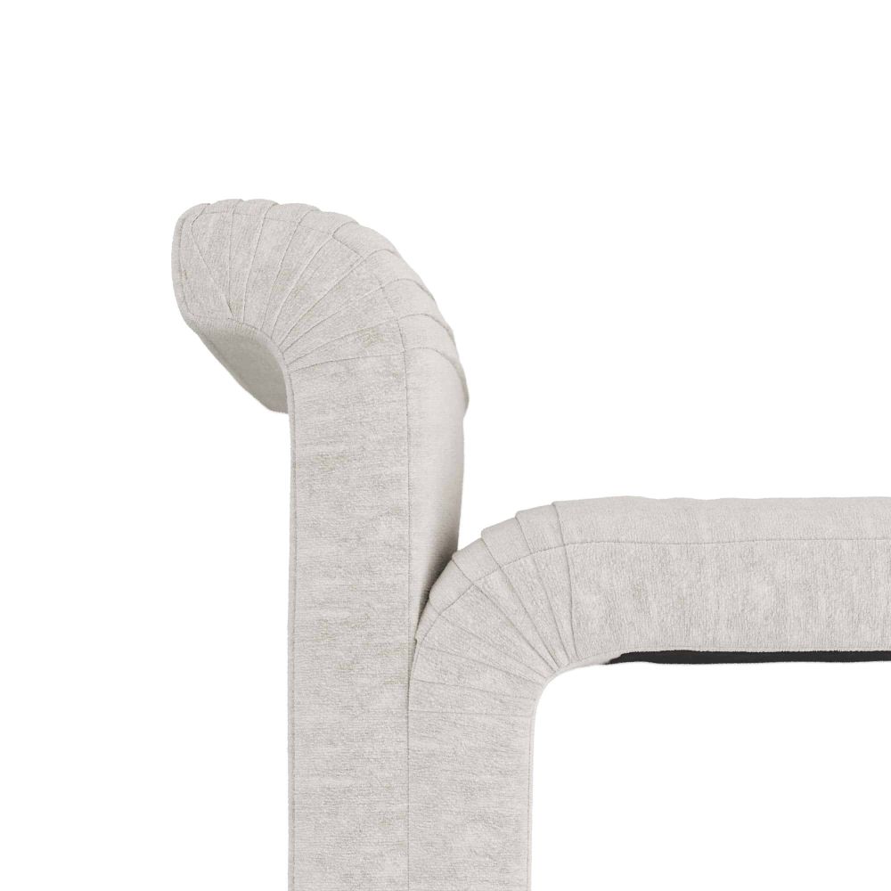Weaver 68" Polar Boucle Chaise