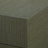 Selena 30" Deep Olive Green & Gold End Table/Nightstand