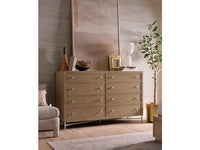 Magnus Neutral Eight-Drawer Dresser