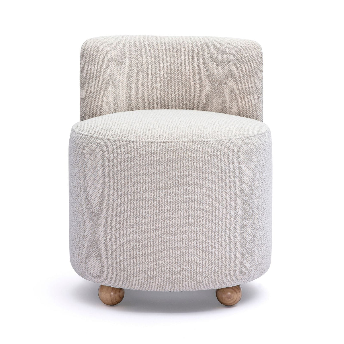 Halieh Cream Performance Boucle Desk Chair