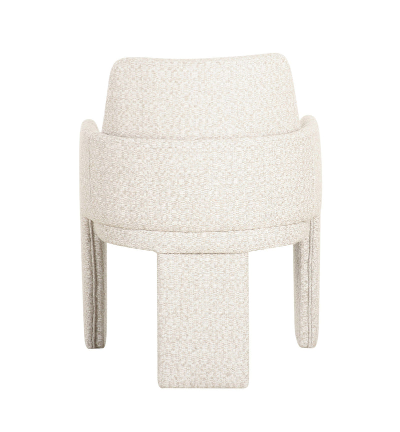 Claude Modern Beige Fabric Dining Chair