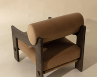 Reizo Camel & Brown Accent Chair