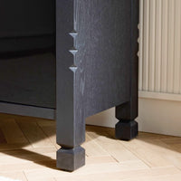Jericho 48" Ebony High Gloss Cabinet