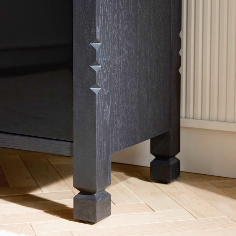 Jericho 48" Ebony High Gloss Cabinet