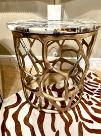 Attan Agate Accent Table